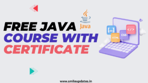 free java course with certificate