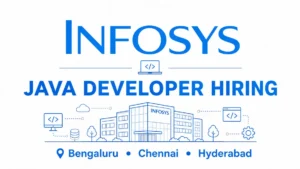 Infosys Java Developer Hiring